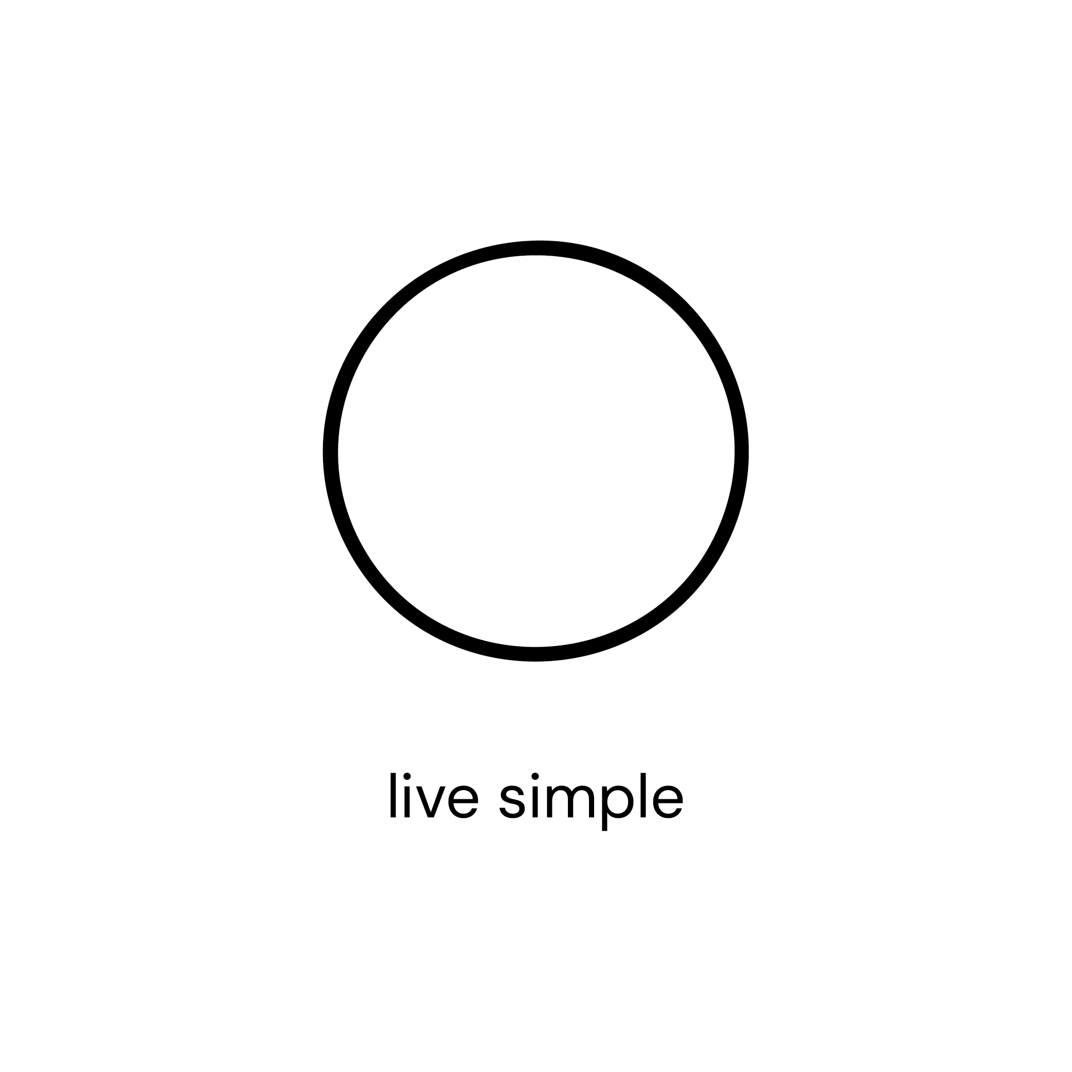 live simple